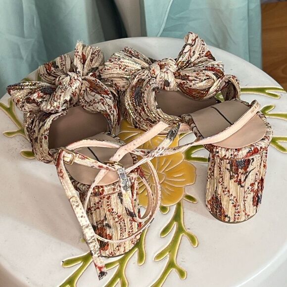 Loeffler Randall Camellia Heeled Sandals/ size 7 B - Picture 6 of 10